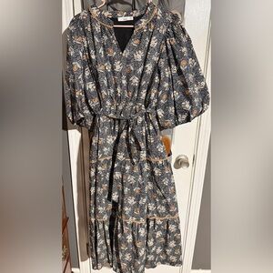 TALULAH puff sleeve dress